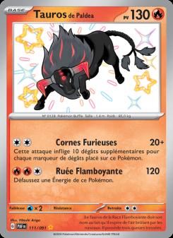 Tauros de Paldea card