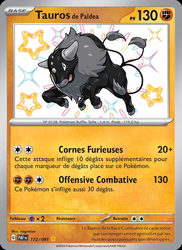 Tauros de Paldea card