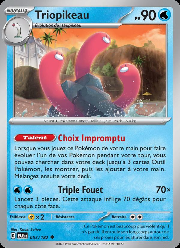 Triopikeau card