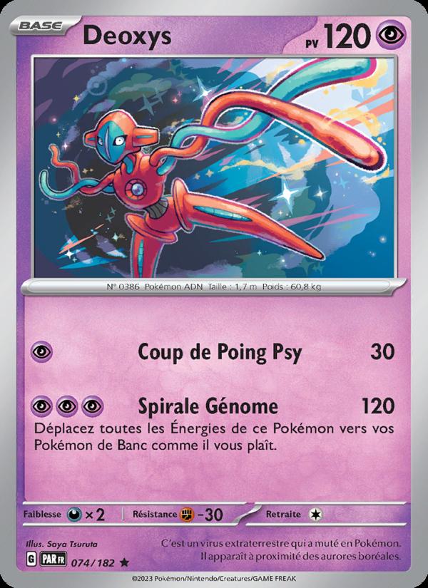 Deoxys card