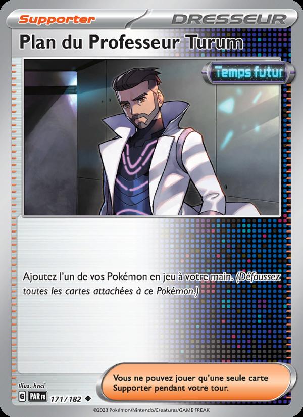 Plan du Professeur Turum card
