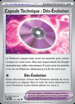 Capsule Technique : Dés-Évolution card