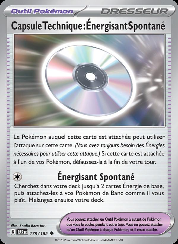 Capsule Technique : Énergisant Spontané card