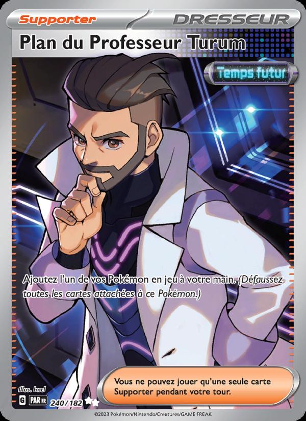Plan du Professeur Turum card