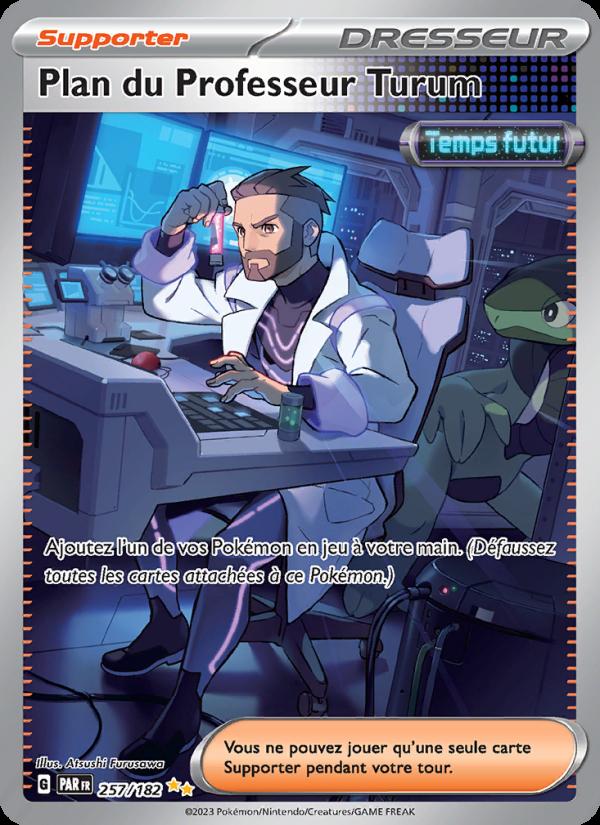 Plan du Professeur Turum card