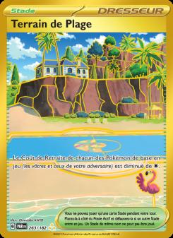 Terrain de Plage card