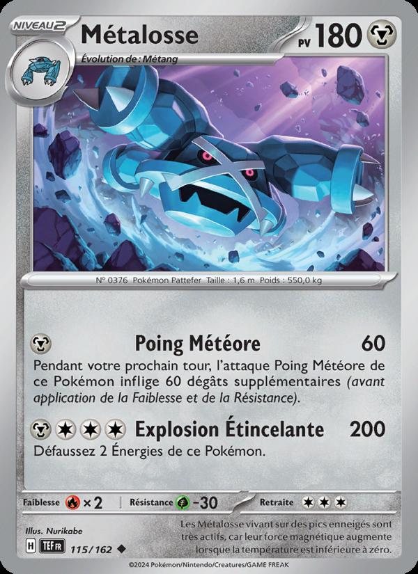 Métalosse card