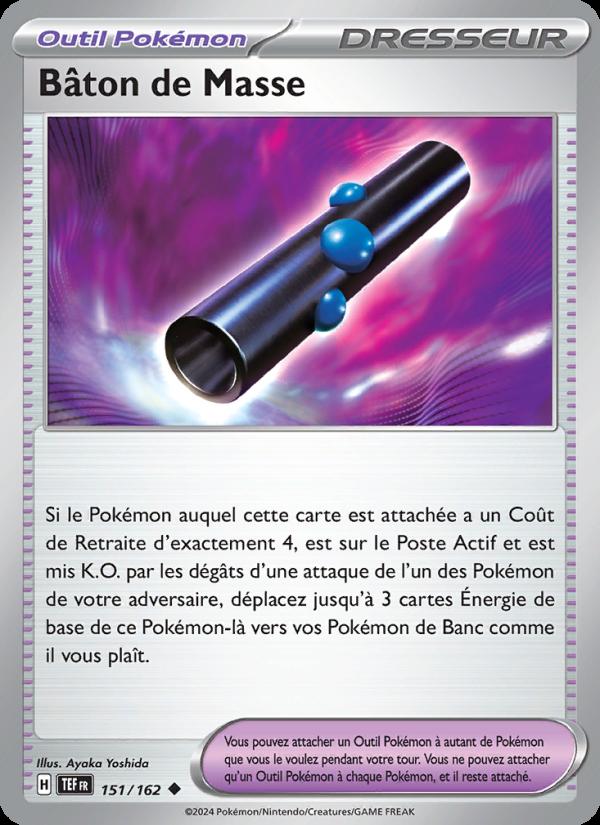 Bâton de Masse card