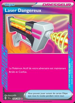 Laser Dangereux card