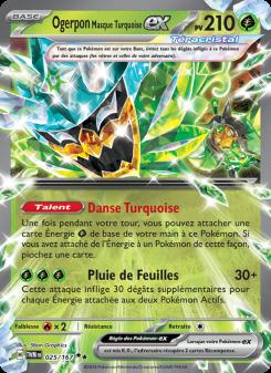 Ogerpon Masque Turquoise-ex card