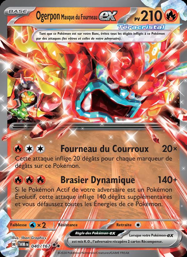 Ogerpon Masque du Fourneau-ex card