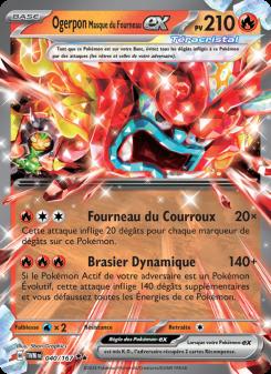 Ogerpon Masque du Fourneau-ex card