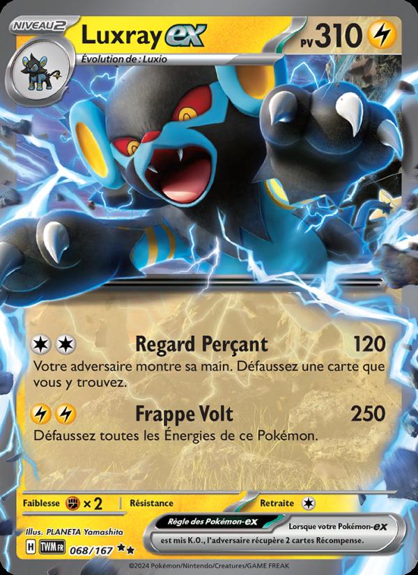 Luxray-ex card
