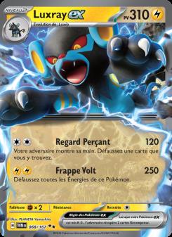 Luxray-ex card