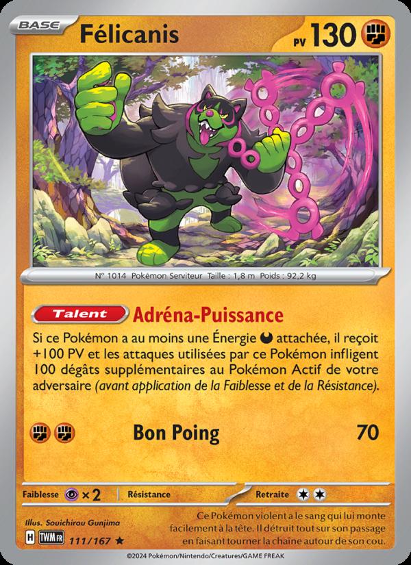 Félicanis card