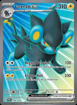 Luxray-ex card