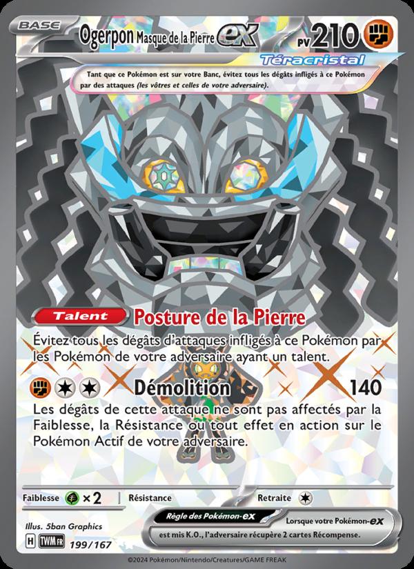 Ogerpon Masque de la Pierre-ex card