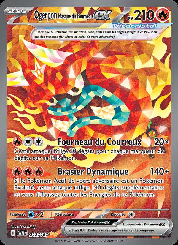 Ogerpon Masque du Fourneau-ex card