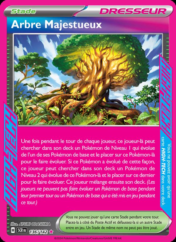Arbre Majestueux card