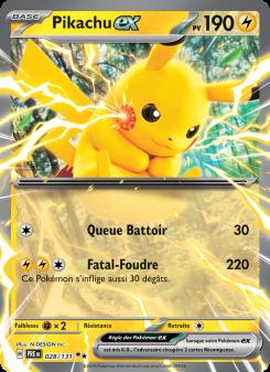 Pikachu-ex card
