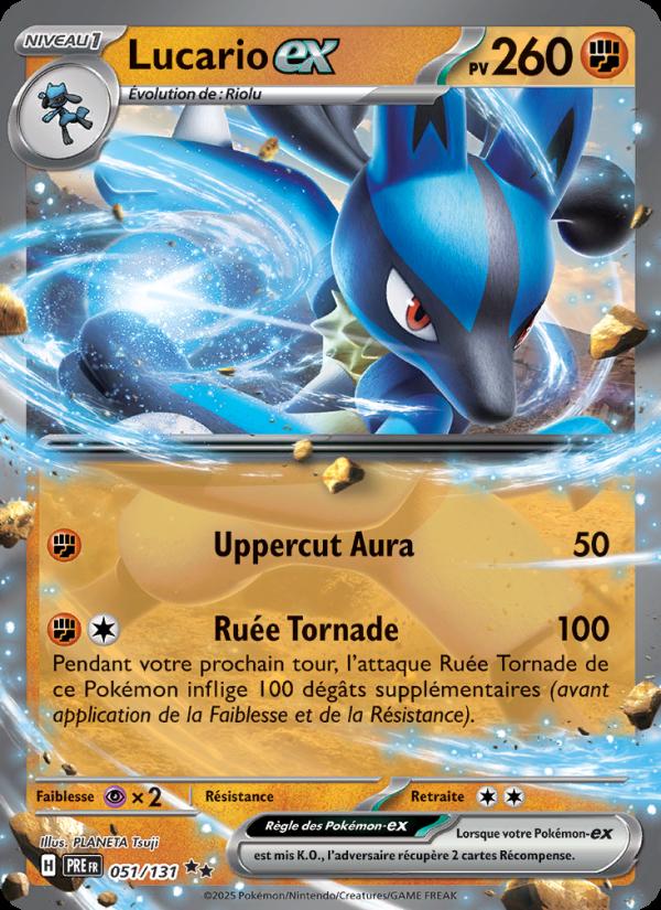 Lucario-ex card