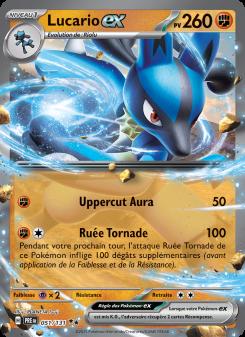 Lucario-ex card