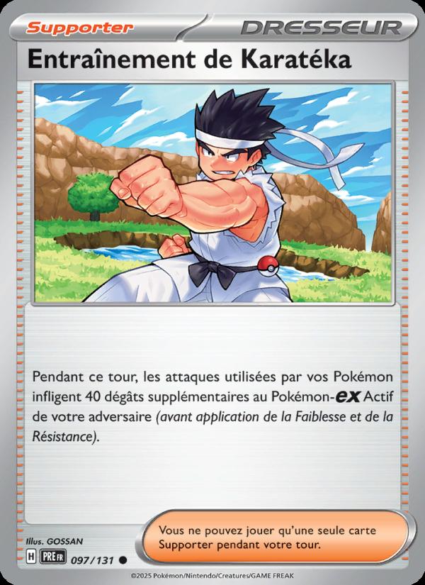 Entraînement de Karatéka card