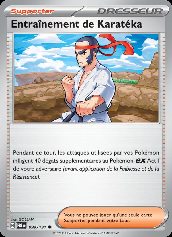 Entraînement de Karatéka card