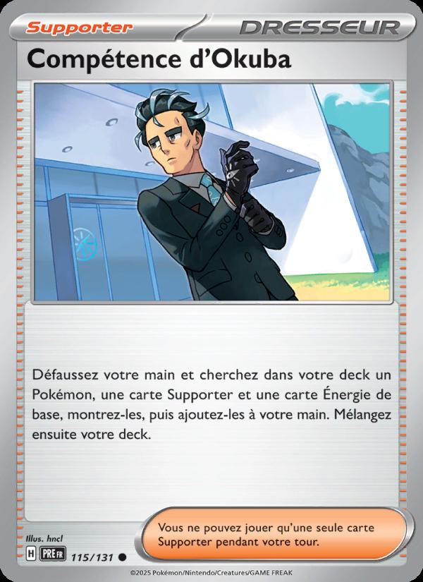 Compétence d'Okuba card