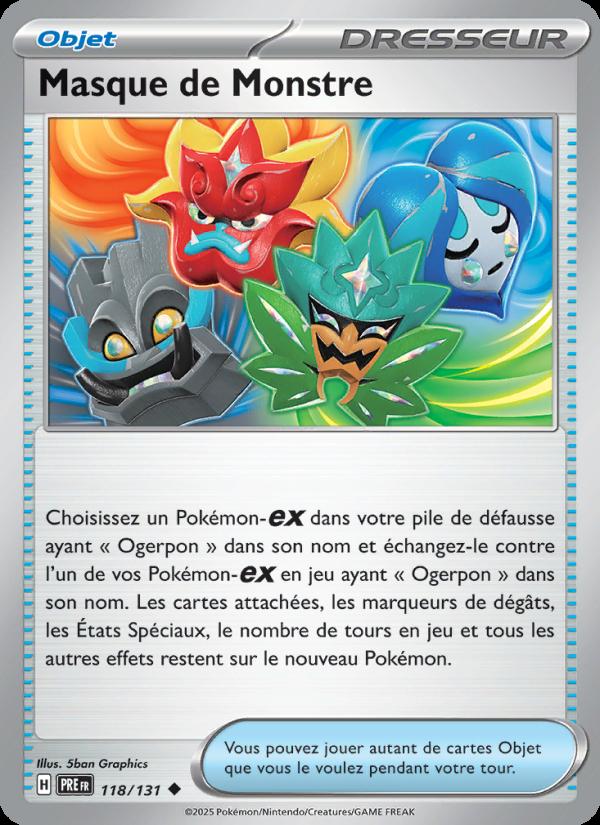 Masque de Monstre card