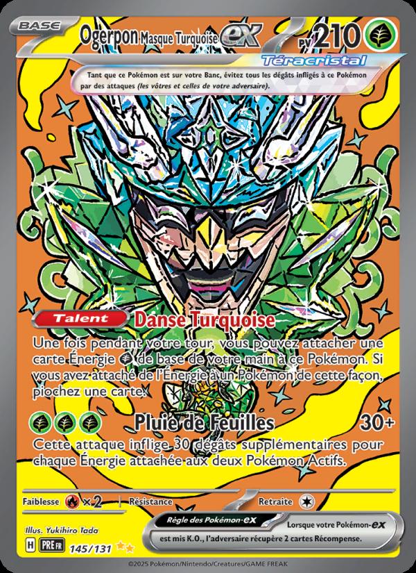 Ogerpon Masque Turquoise-ex card