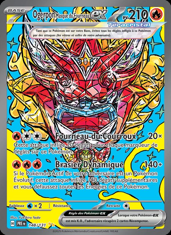 Ogerpon Masque du Fourneau-ex card