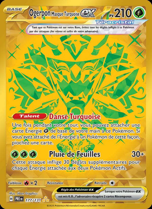 Ogerpon Masque Turquoise-ex card
