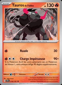 Tauros de Paldea card