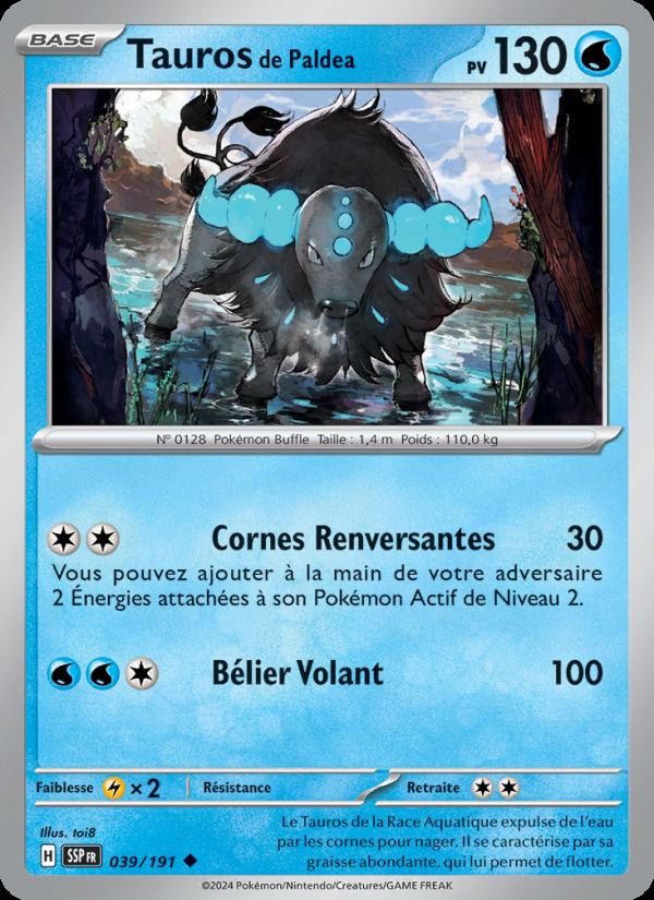 Tauros de Paldea card