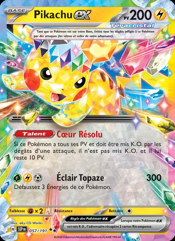 Pikachu-ex card