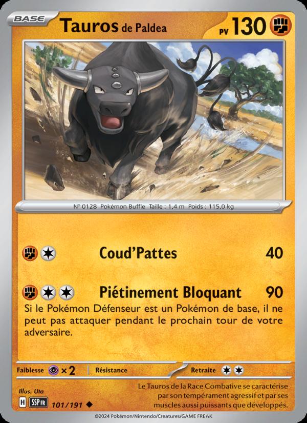 Tauros de Paldea card