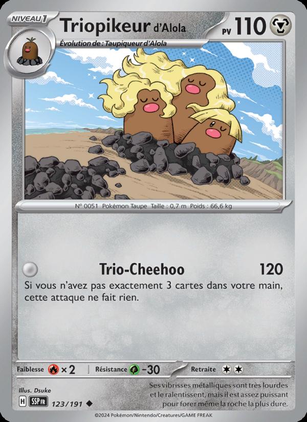 Triopikeur d'Alola card