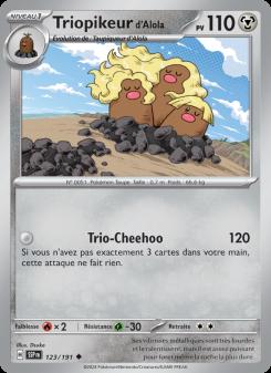 Triopikeur d'Alola card
