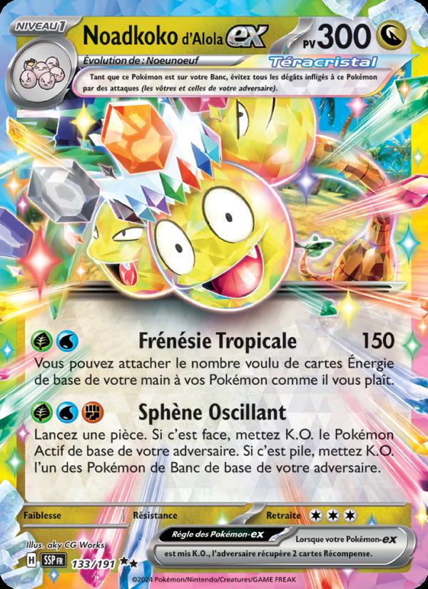 Noadkoko d'Alola-ex card