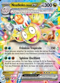 Noadkoko d'Alola-ex card