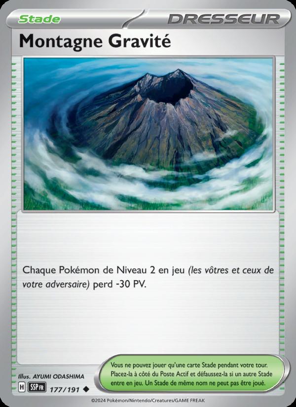 Montagne Gravité card