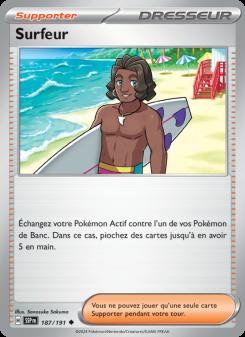 Surfeur card