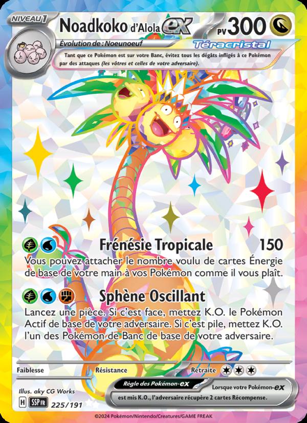 Noadkoko d'Alola-ex card