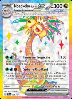 Noadkoko d'Alola-ex card