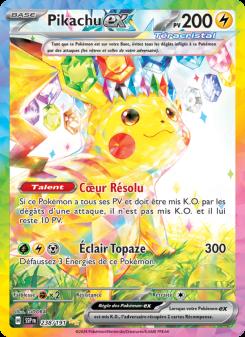 Pikachu-ex card