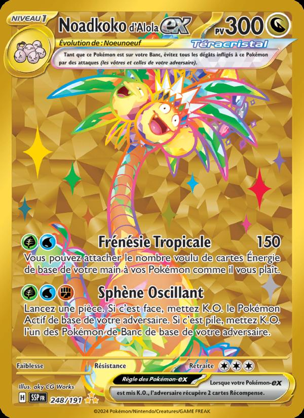 Noadkoko d'Alola-ex card
