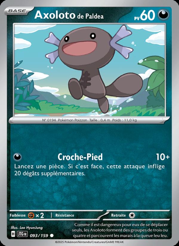 Axoloto de Paldea card