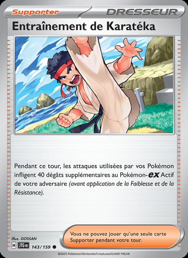 Entraînement de Karatéka card