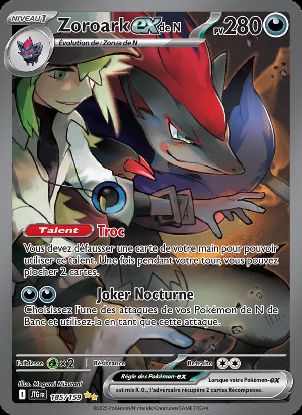 Zoroark-ex de N card